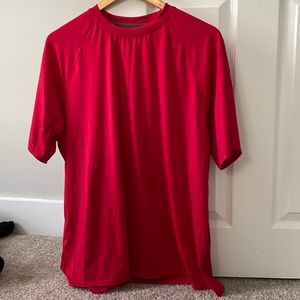 Bcg large red shirt number 11